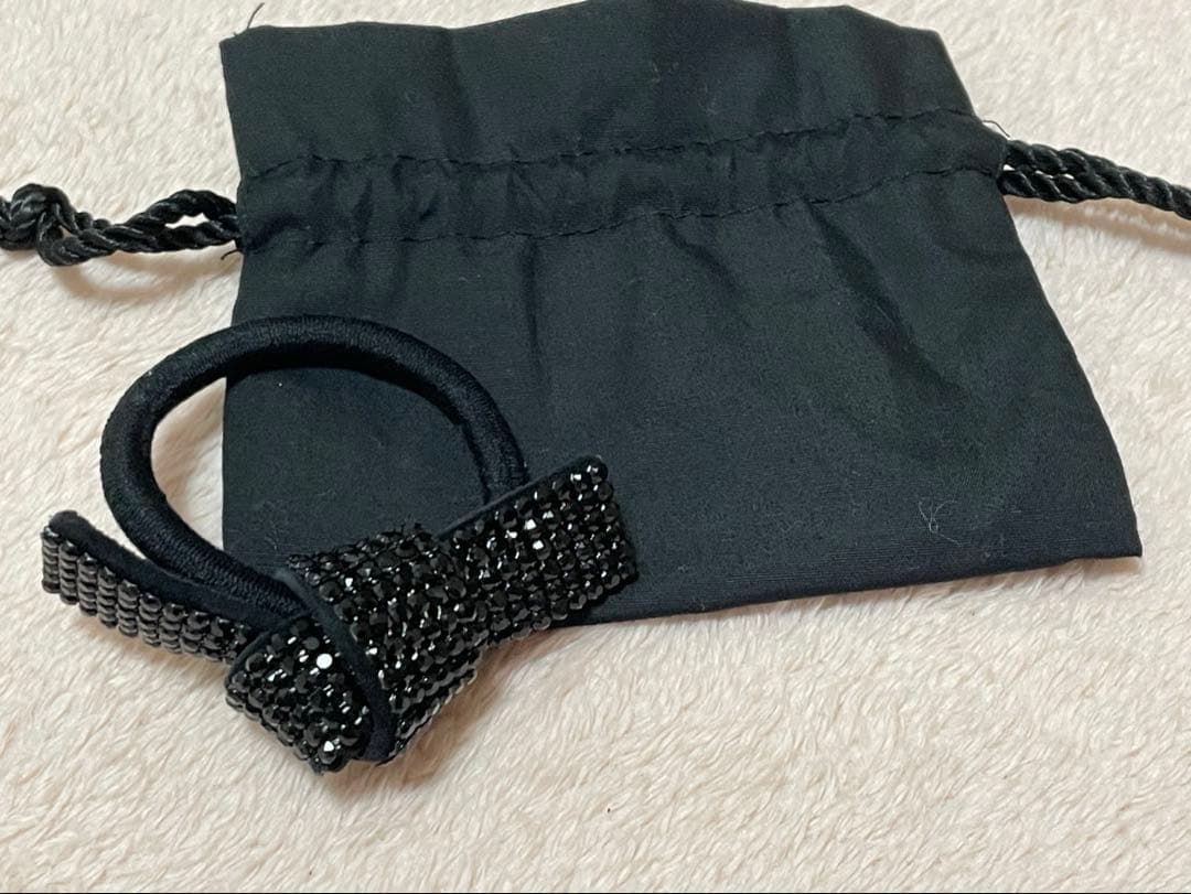 【Mimi】オードリー/ドレスポニー/ブラック/ゴム交換済み【美品】