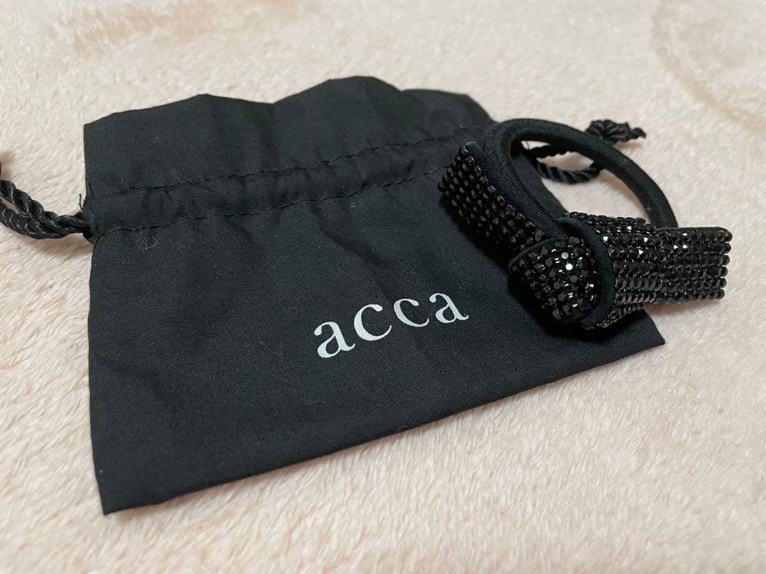 【Mimi】オードリー/ドレスポニー/ブラック/ゴム交換済み【美品】