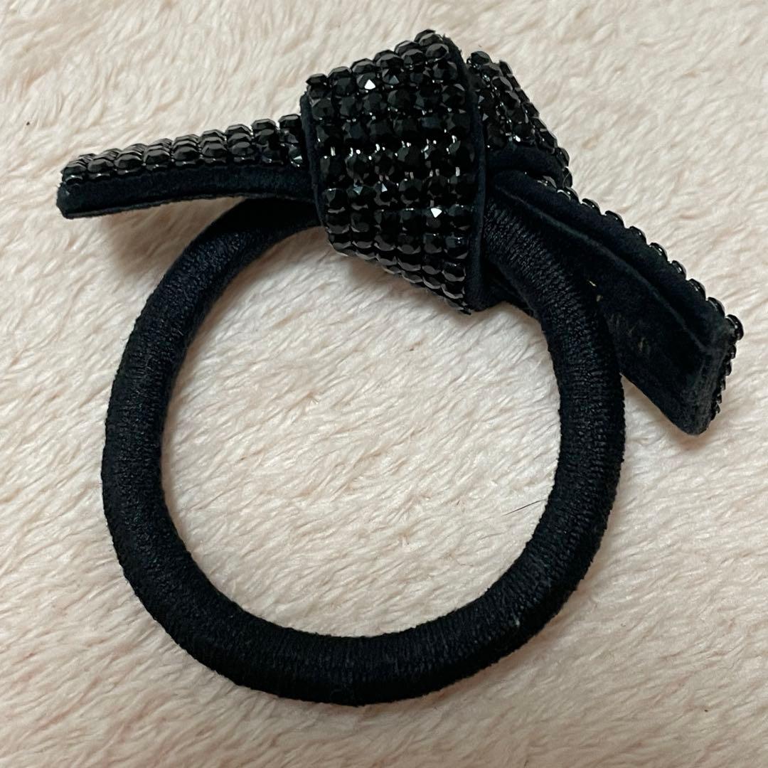 【Mimi】オードリー/ドレスポニー/ブラック/ゴム交換済み【美品】