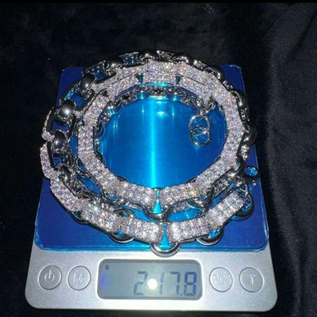 新作 豪華 ブリンブリン キューバン リンクチェーン 限定1点