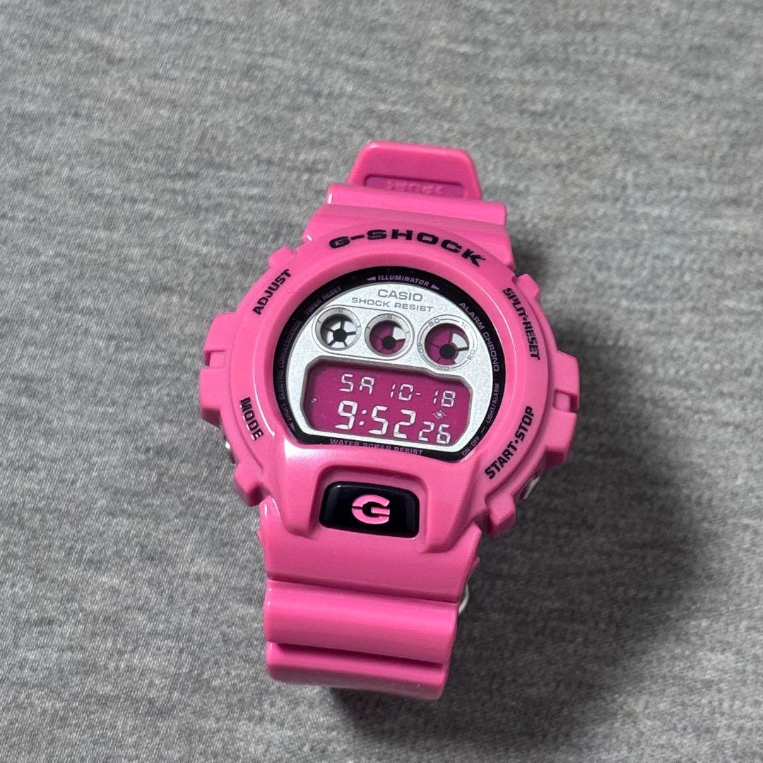 【美品】G-SHOCK 腕時計 DW-6900CS-4JF ピンク
