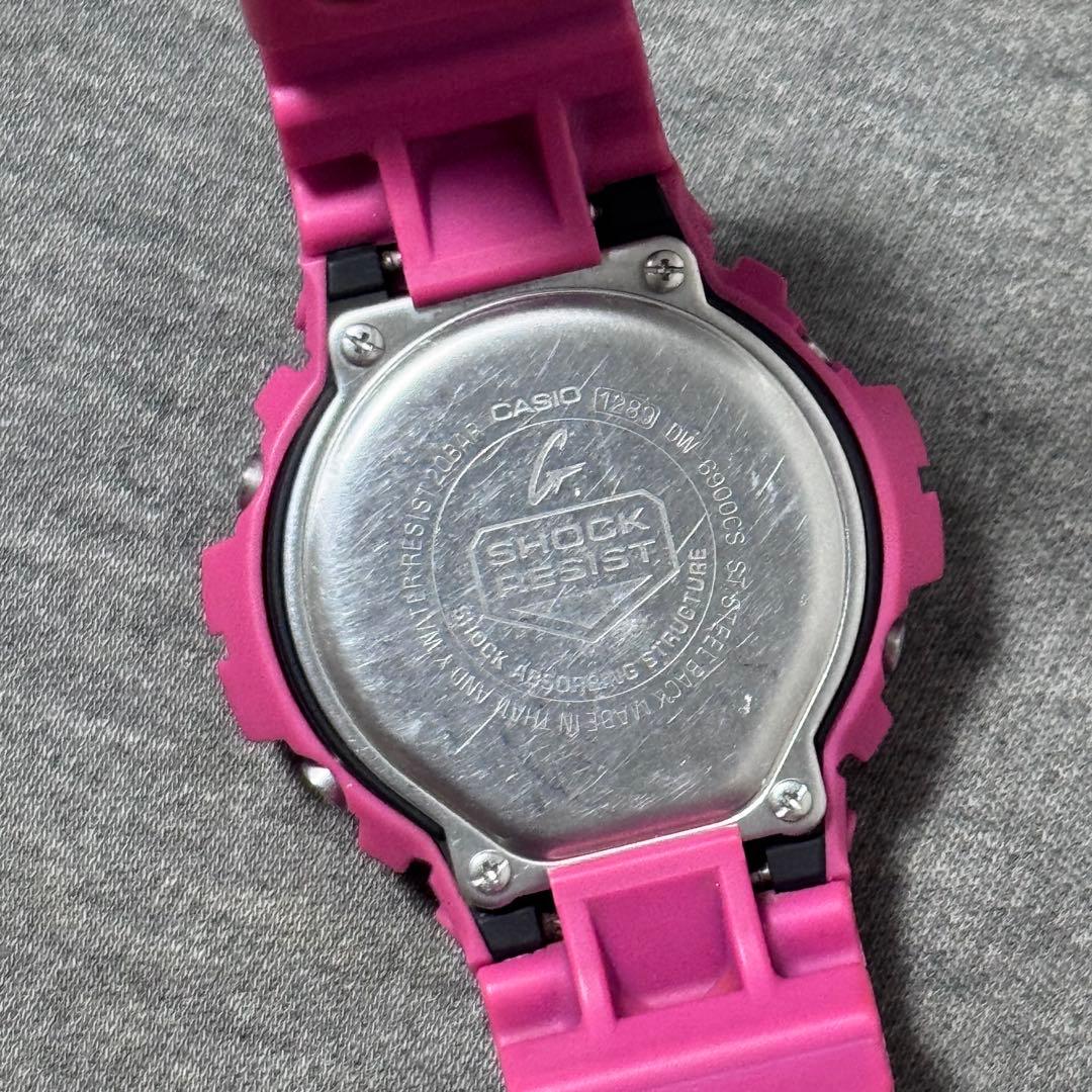 【美品】G-SHOCK 腕時計 DW-6900CS-4JF ピンク