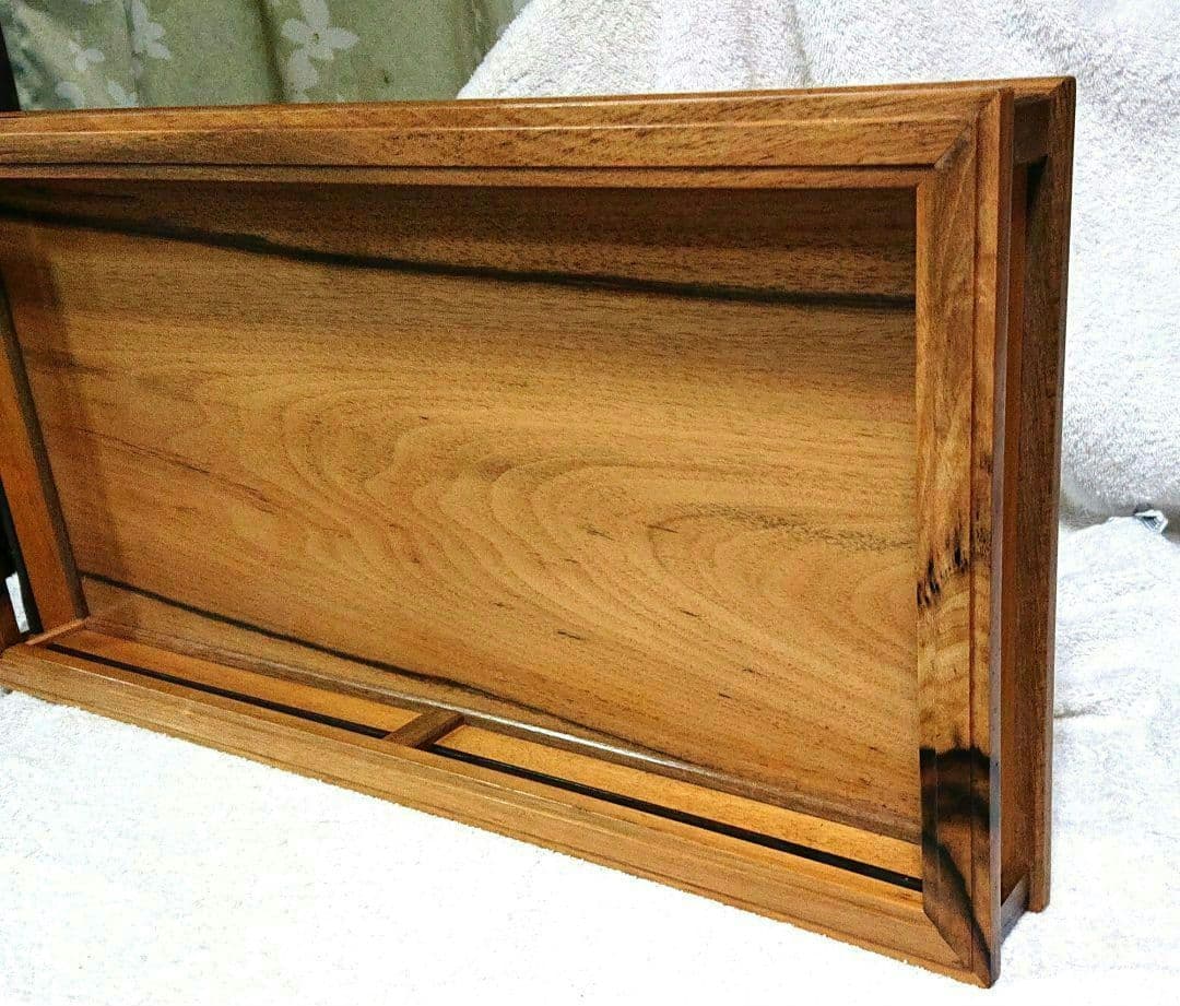 黒柿木製 花 台 T160