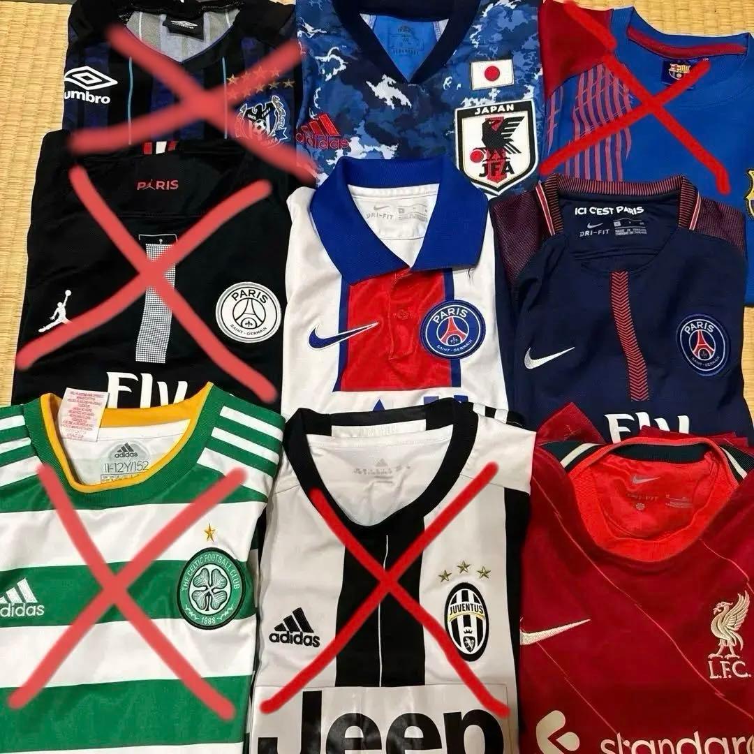 【kids】サッカーユニフォーム4点セット※単品販売も可能