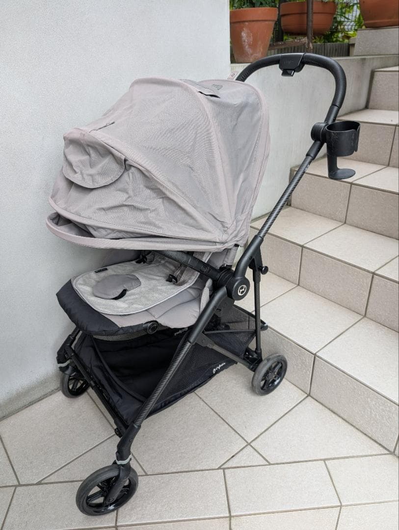 Cybex MELIO Carbon・サイベックスメリオカーボン　グレイおまけ付