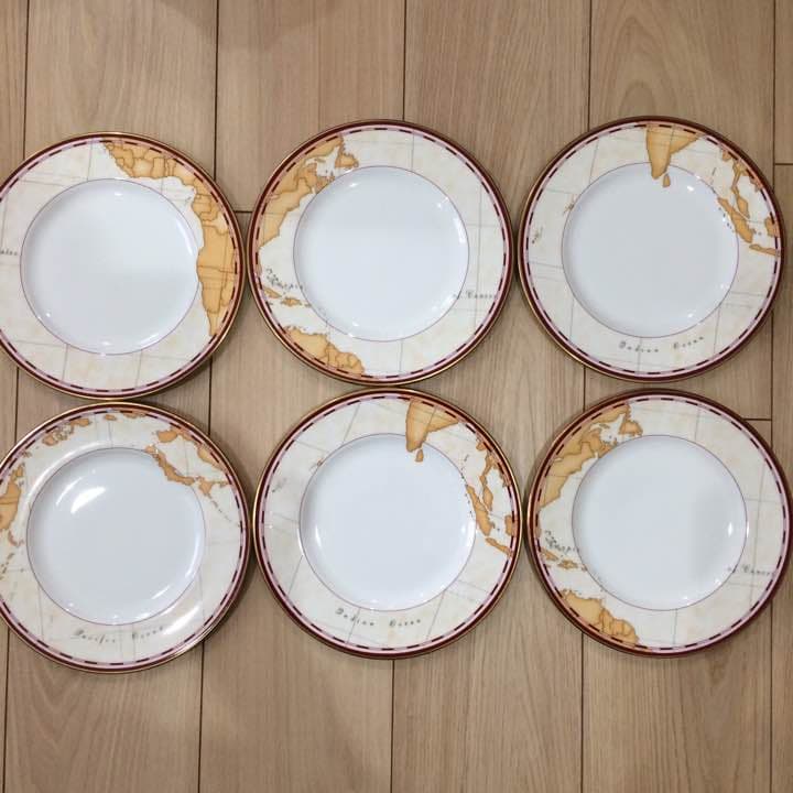 ★新品 リチャードジノリ ジォカルティン 20㎝ 6枚セット