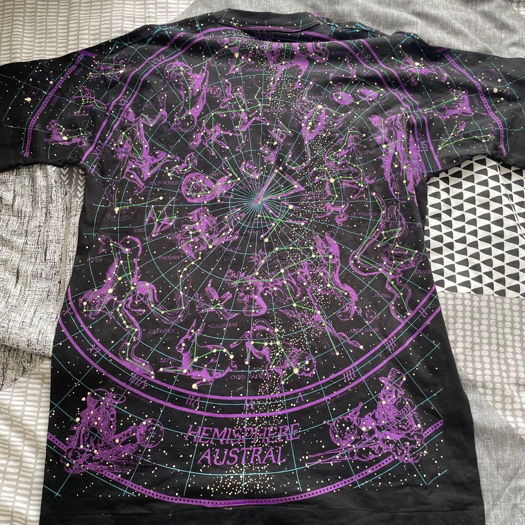 LIQUID BLUE 星座 Tシャツ XXL 90s 古着