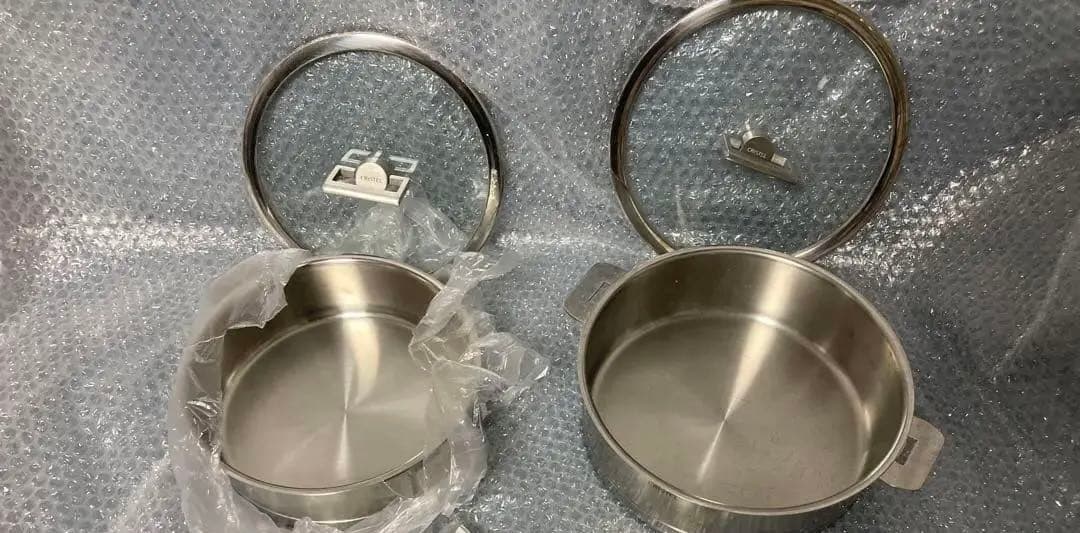 クリステルＬシリーズ浅鍋20.22センチ