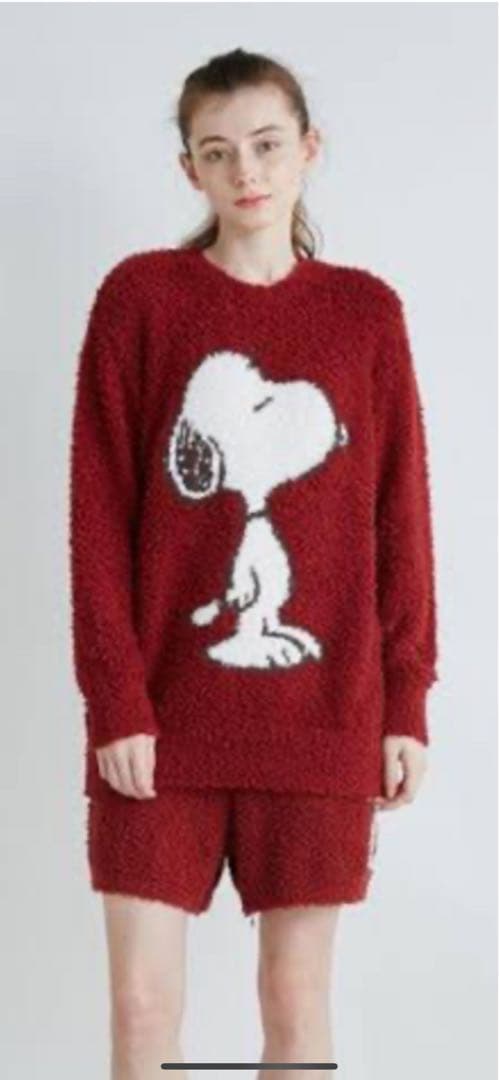 ジェラートピケ　　スヌーピー　 プルオーバー&ショートパンツ