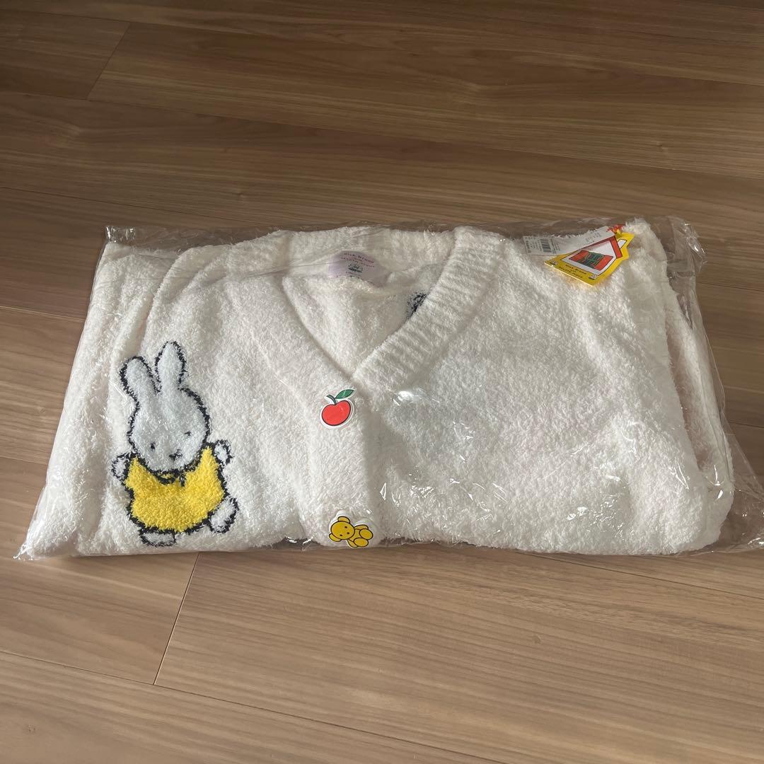 ミッフィー　ジェラートピケカーディガンSM