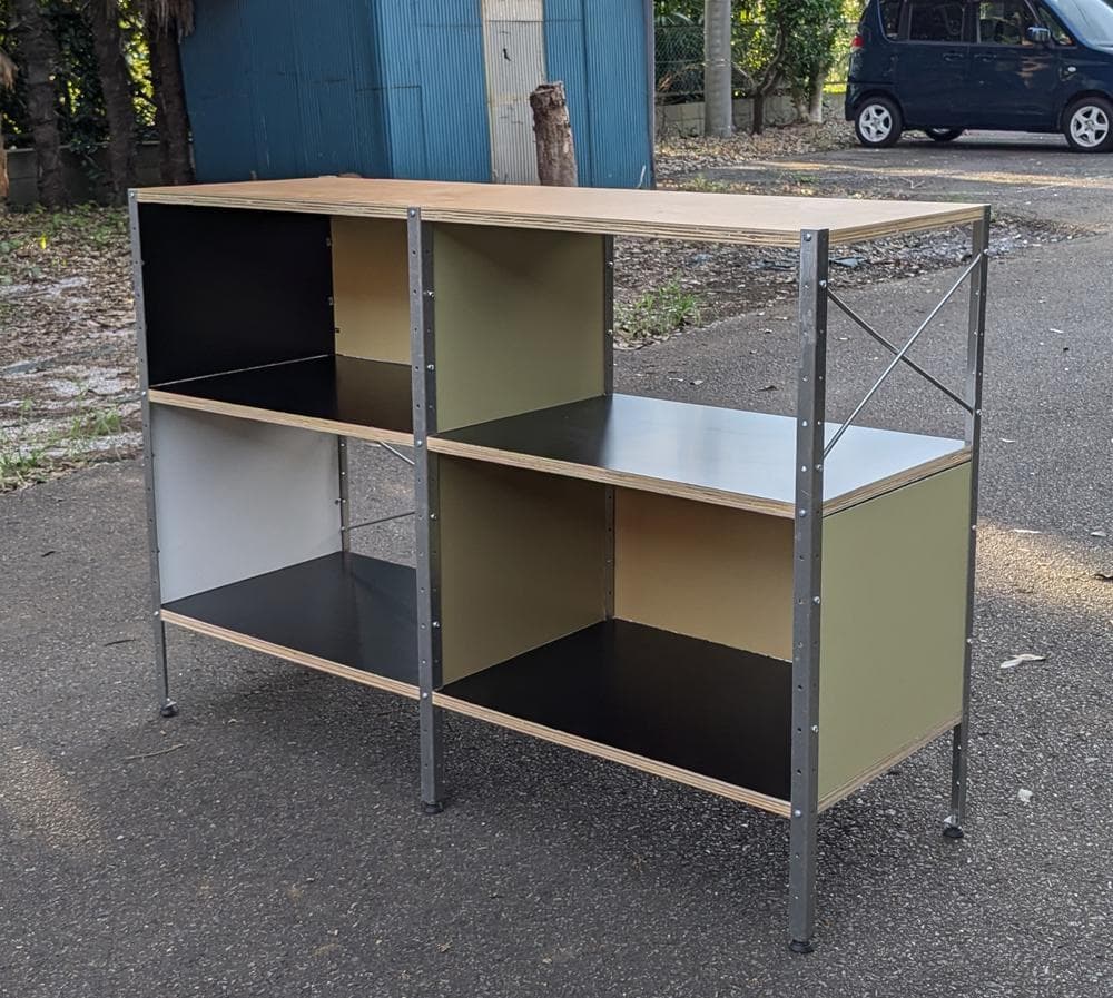 Eames イームズ ESU201 ストレージユニット シェルフ ラック タン