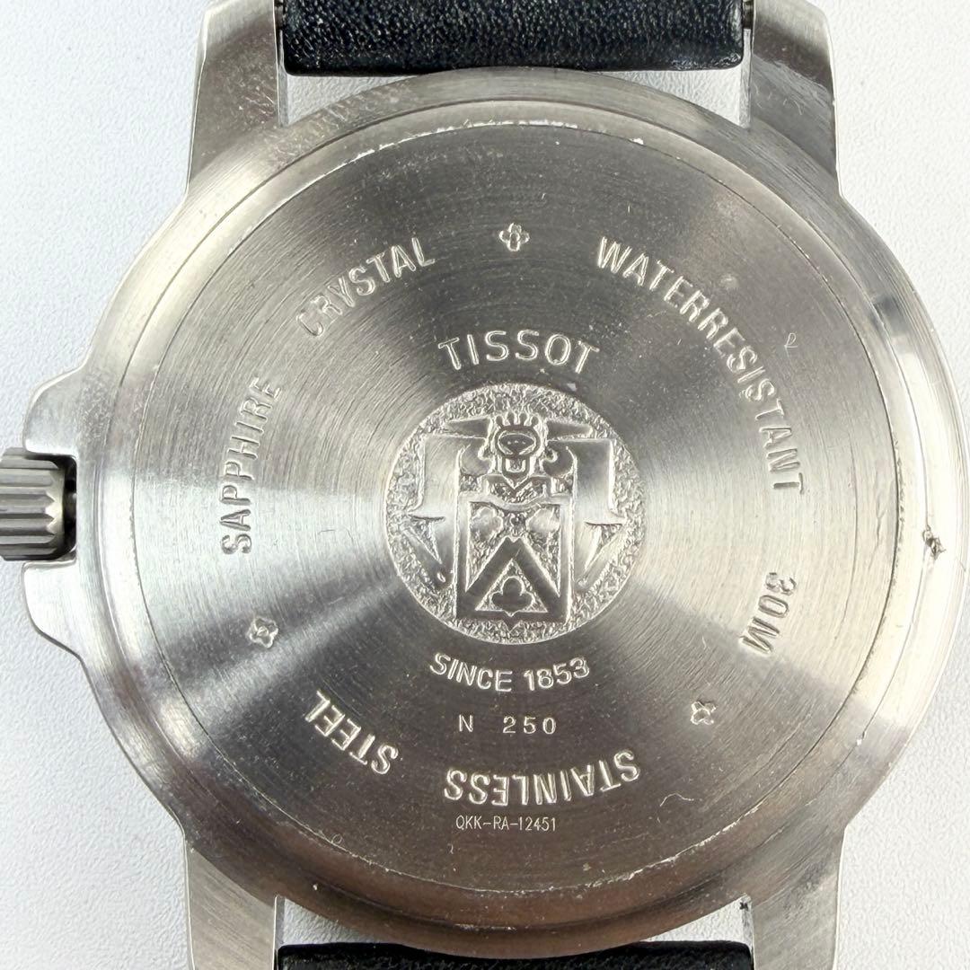 ティソ ナビゲーター N250 ワールドタイム ギョーシェ クォーツ 不動