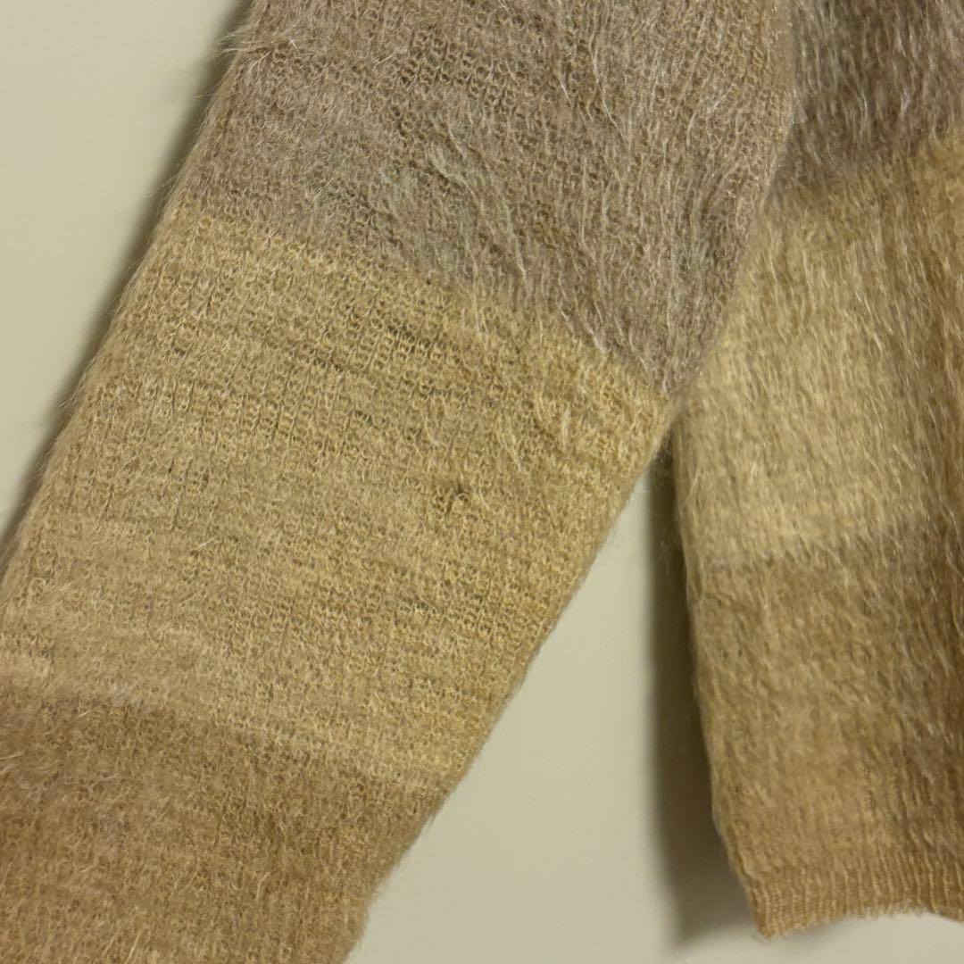 60s 70s モヘアカーディガンVAN HEUSEN