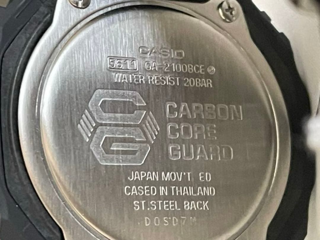 カシオ ジーショック G-SHOCK GA-2100BCE-1AJF