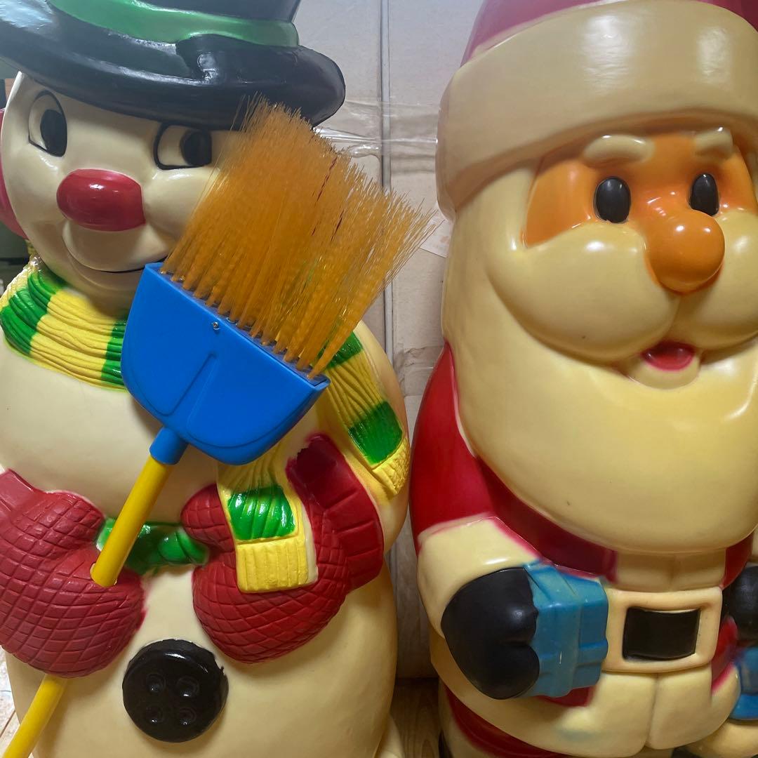 【レア】特大　クリスマス　ブローライト　80センチ　2体セット