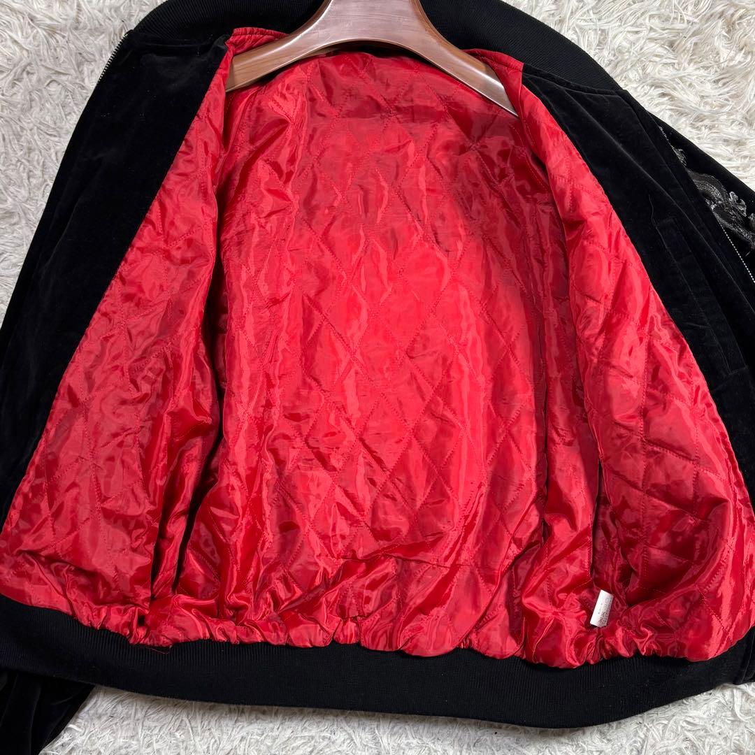 美品　archive スカジャン　別珍　ベロア　龍　ドラゴン　Y2K 日本製