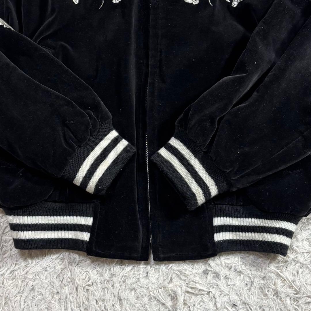 美品　archive スカジャン　別珍　ベロア　龍　ドラゴン　Y2K 日本製