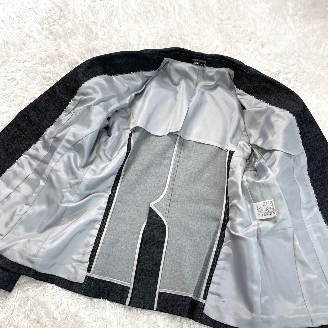 美品✨ ニューヨーカー パンツ スーツ セットアップ ストレッチ