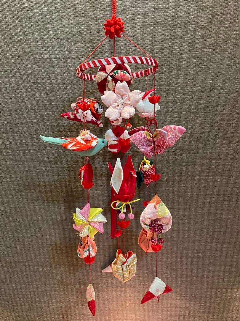 可愛いつるし雛No.116 ひな人形・桃の節句・初節句飾り・さげもんつるし飾り