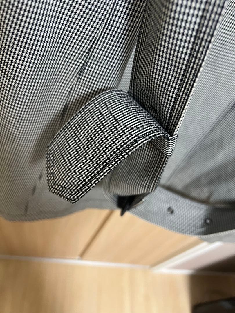 BURBERRY BLACK LABEL グレー トレンチコート Lサイズ