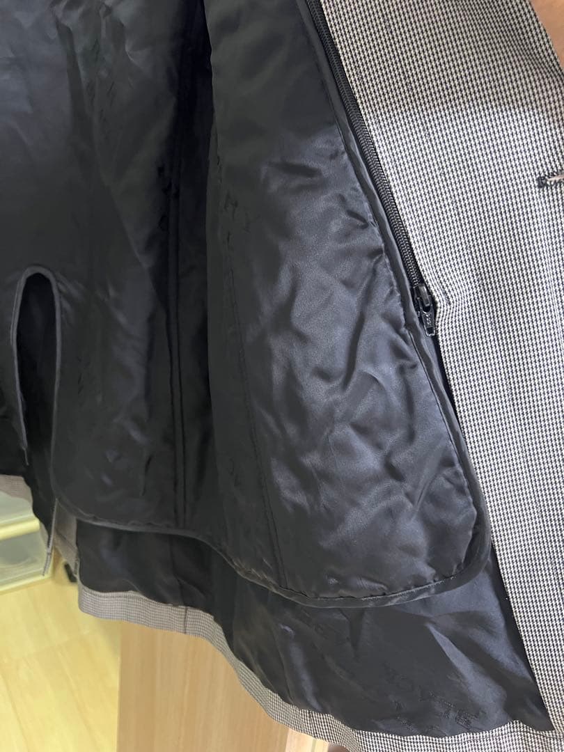 BURBERRY BLACK LABEL グレー トレンチコート Lサイズ