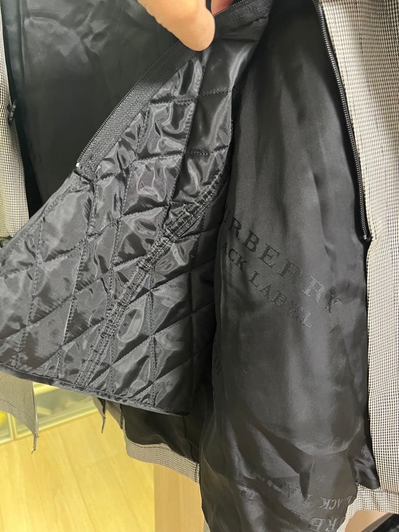 BURBERRY BLACK LABEL グレー トレンチコート Lサイズ