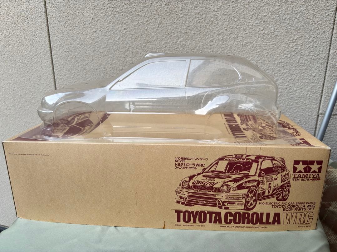 TAMIYA カローラWRC ボディ　未使用品