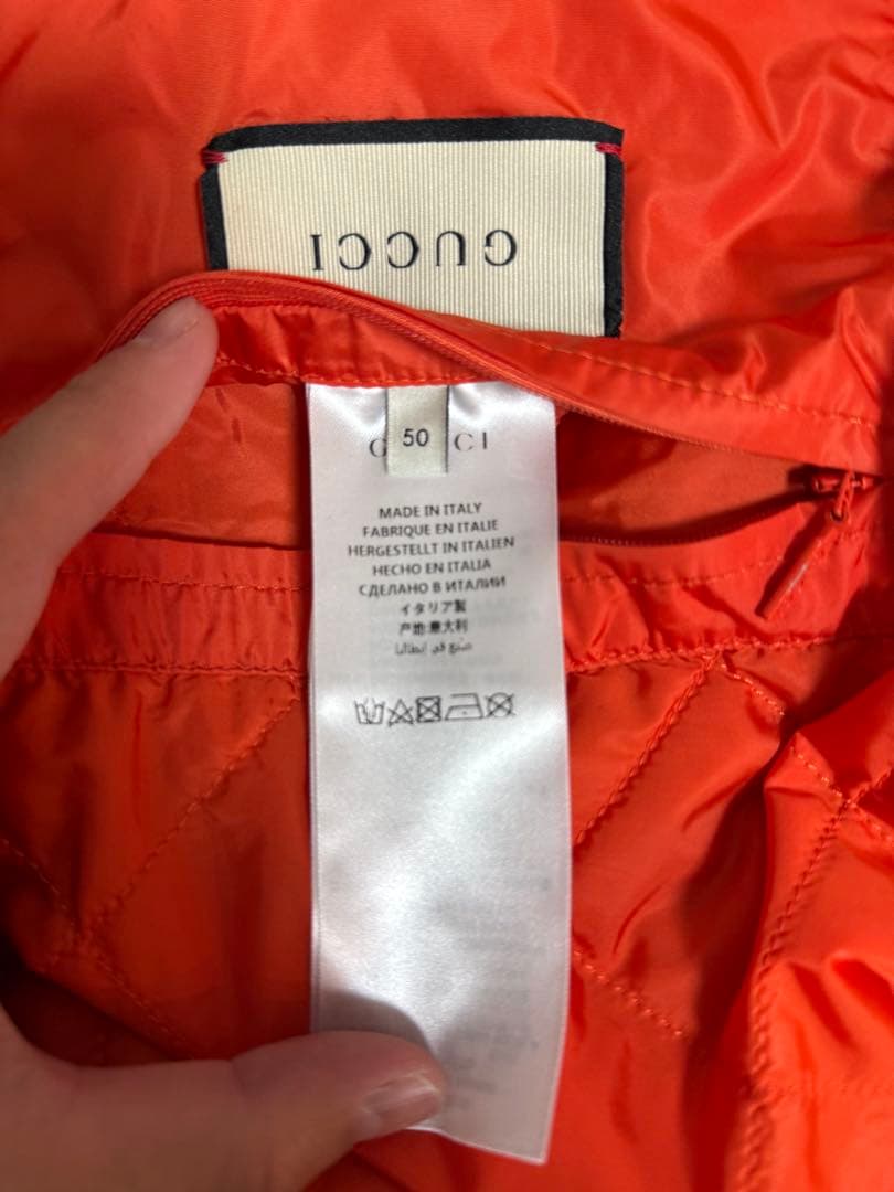 【中古美品】GUCCI sega ナイロンコート