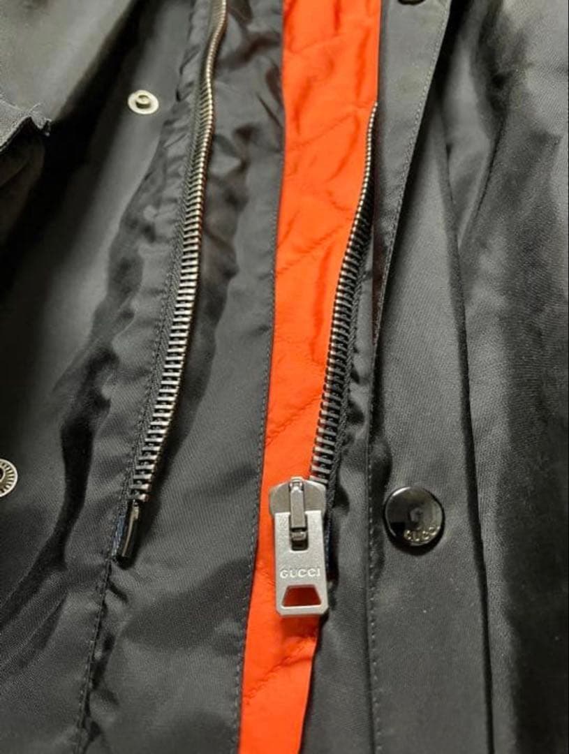 【中古美品】GUCCI sega ナイロンコート