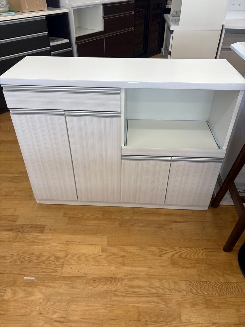 M126 大川家具製 キッチンカウンター 幅1185mm