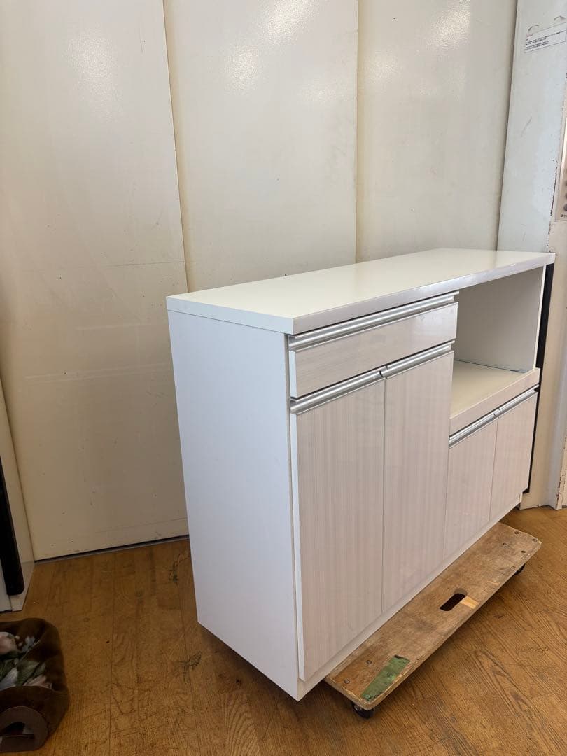 M126 大川家具製 キッチンカウンター 幅1185mm