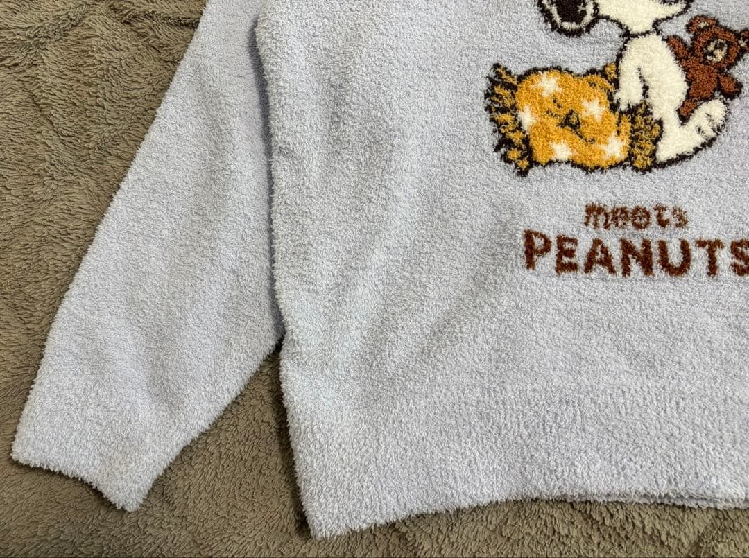 美品！完売品！ジェラートピケ　スヌーピージャガードプルオーバー&ロングパンツ