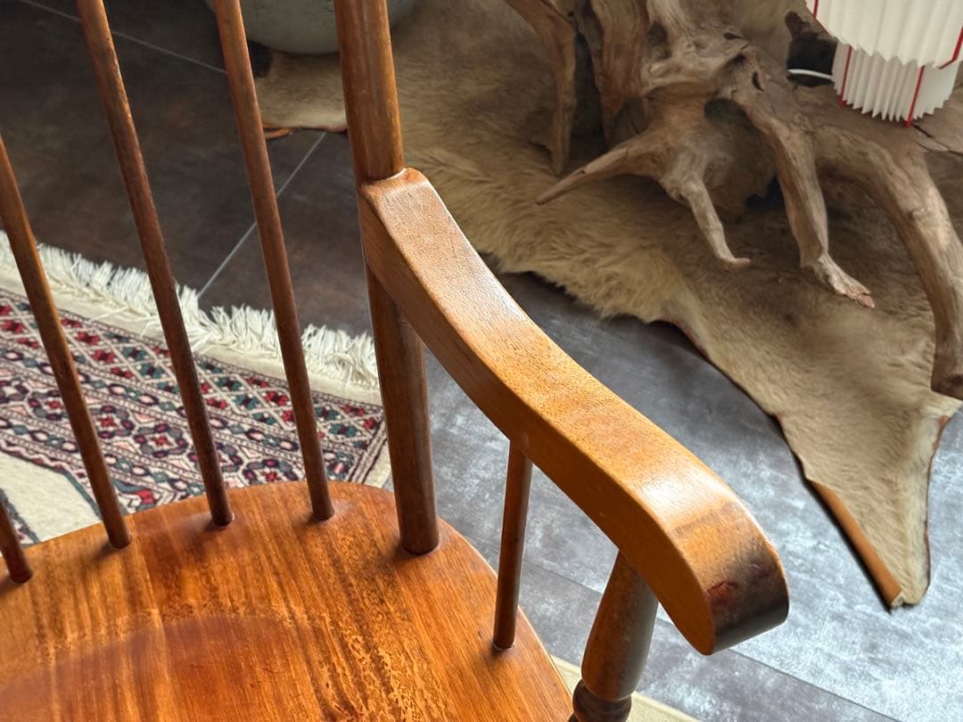 ロッキングチェア　レトロ　ジャパニーズヴィンテージ　ゆり椅子　チェア　nG