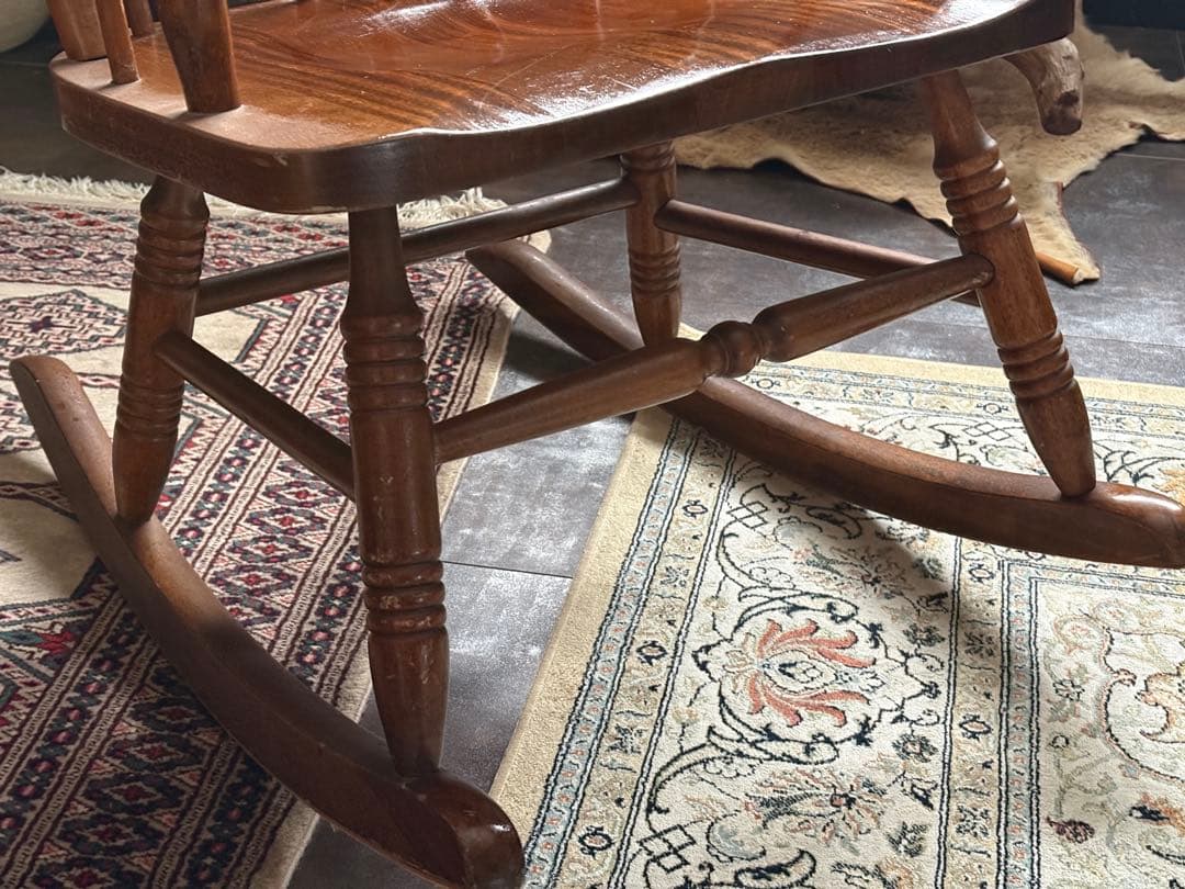 ロッキングチェア　レトロ　ジャパニーズヴィンテージ　ゆり椅子　チェア　nG