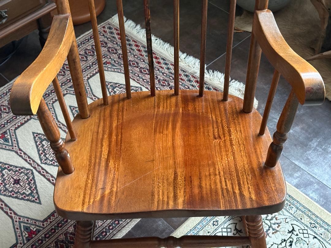 ロッキングチェア　レトロ　ジャパニーズヴィンテージ　ゆり椅子　チェア　nG