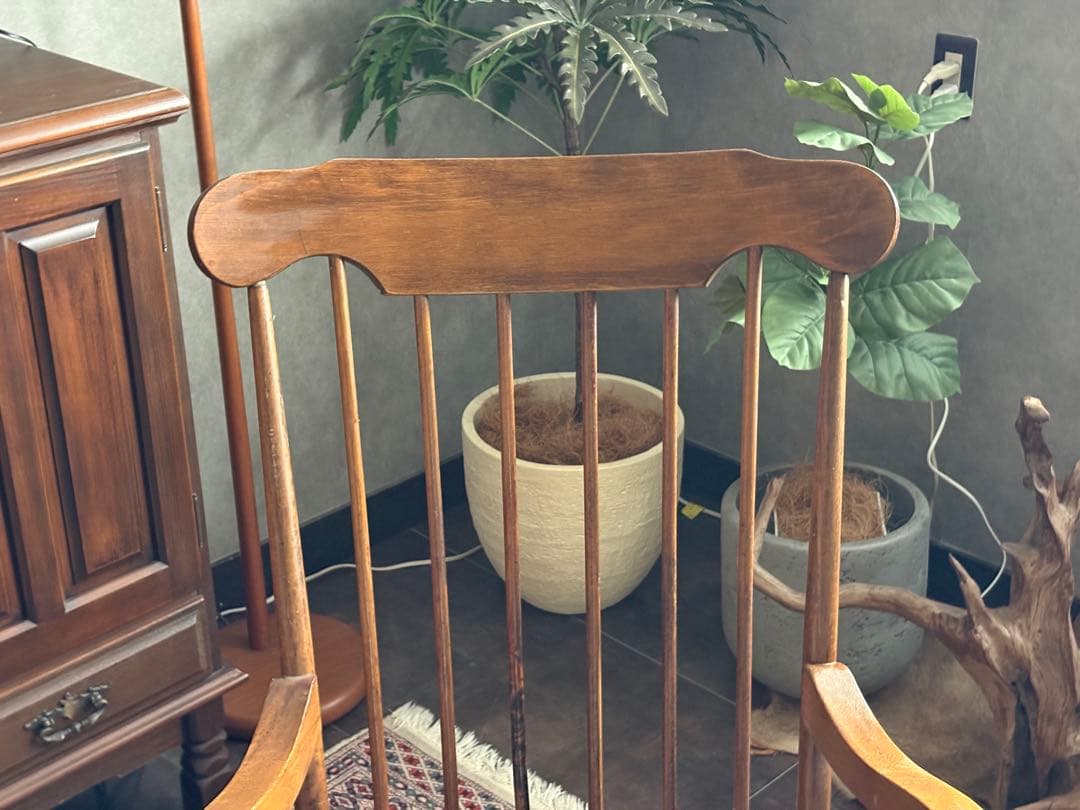 ロッキングチェア　レトロ　ジャパニーズヴィンテージ　ゆり椅子　チェア　nG