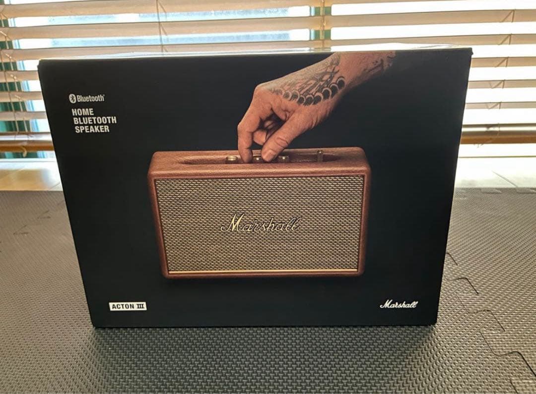 正規品 Marshall Bluetoothスピーカー ACTON 3 ブラウン