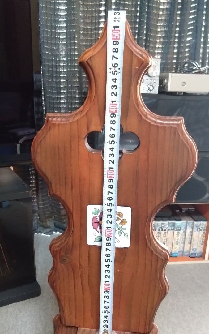 スペイン製　木製イス　折り畳み椅子　アンティーク　レトロ