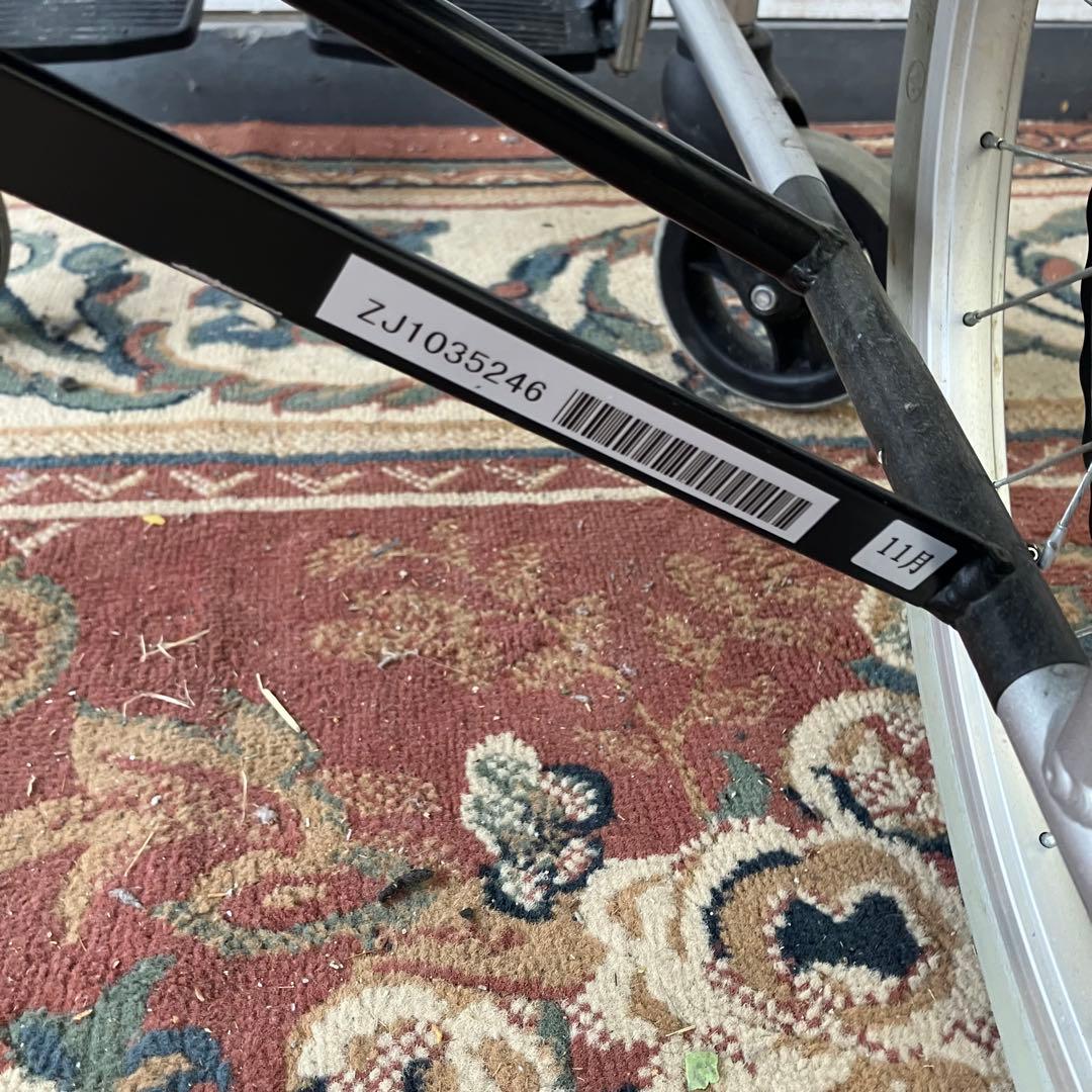 日進医療器 自走式車椅子NC-1CB 介助用車椅子 折りたたみ式 介護 チェック