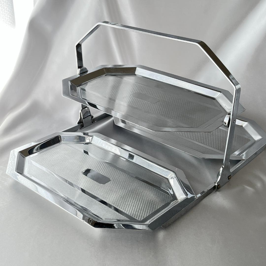 【Art Deco】 アールデコのケーキスタンド バタフライ式