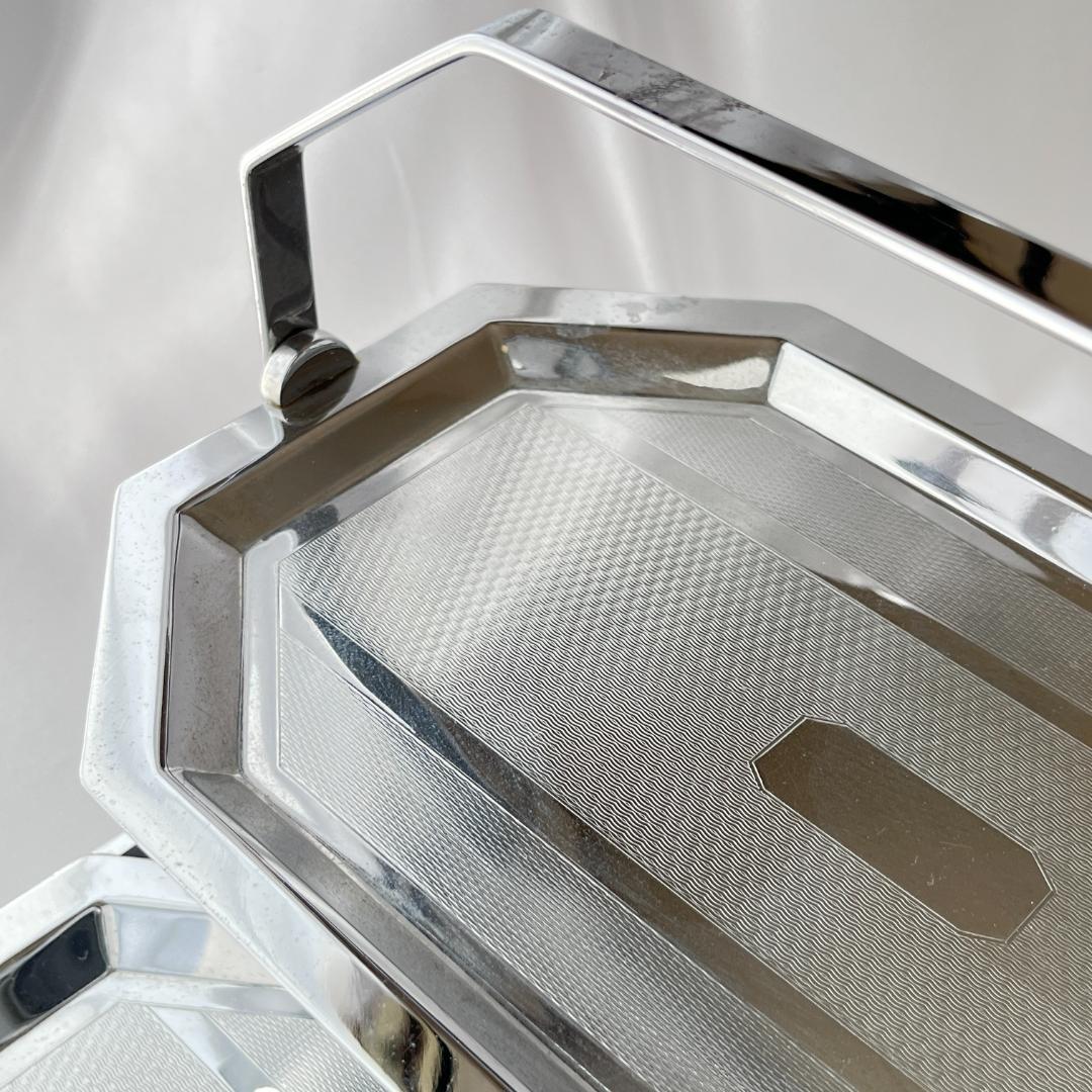 【Art Deco】 アールデコのケーキスタンド バタフライ式