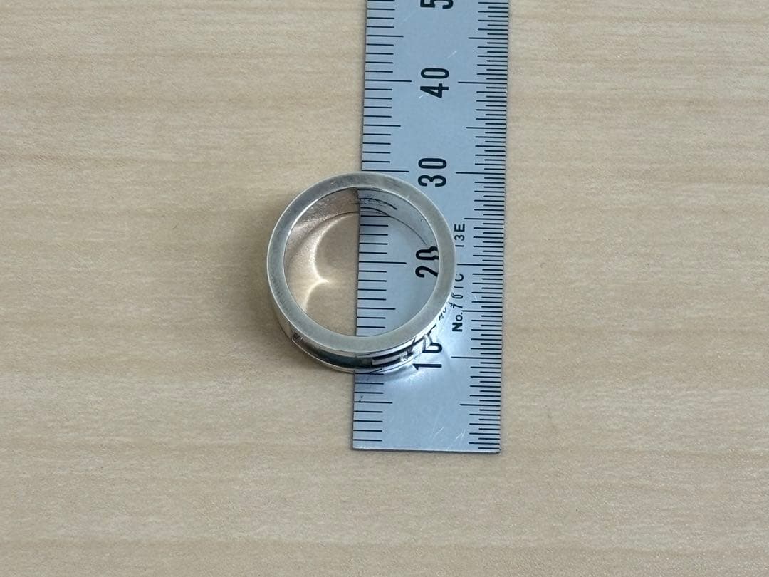激安 新品 GUCClグッチ Gロゴ サイズ9号 指輪 リング シルバー925