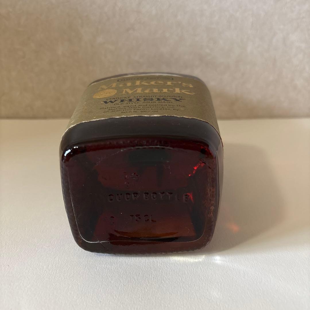 【未開封】メーカーズマーク ゴールドトップ Maker's Mark 旧ラベル