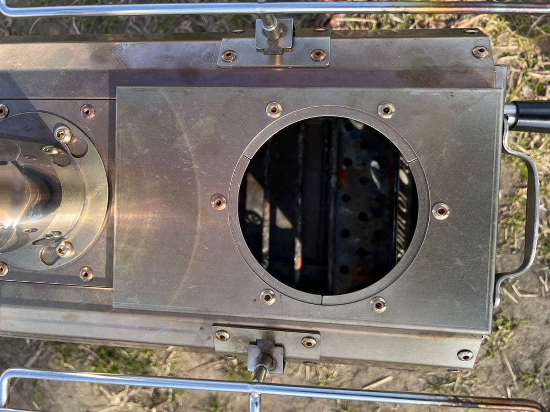 ポータブル薪ストーブ ステンレス製