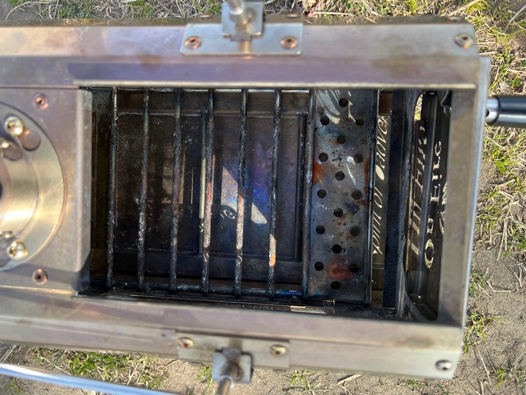 ポータブル薪ストーブ ステンレス製