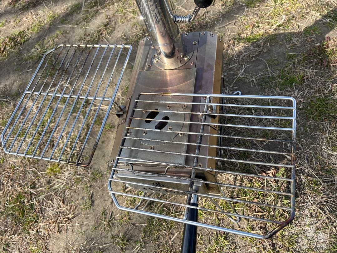 ポータブル薪ストーブ ステンレス製