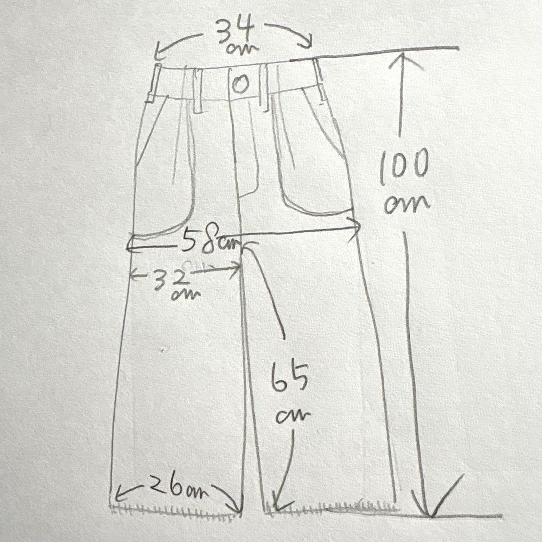 美品　2.4万円 フレームワーク トリプルコラボ ペインター デニム パンツ