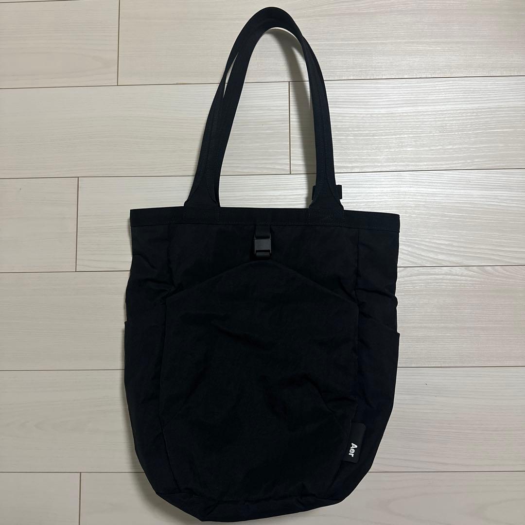Aer: GO TOTE 2　トートバッグ　ブラック