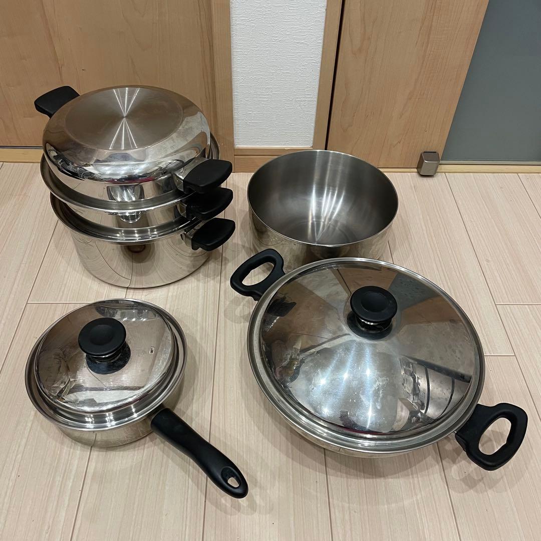 Amway Queen アムウェイクィーン シチューパン ソースパン 両手鍋