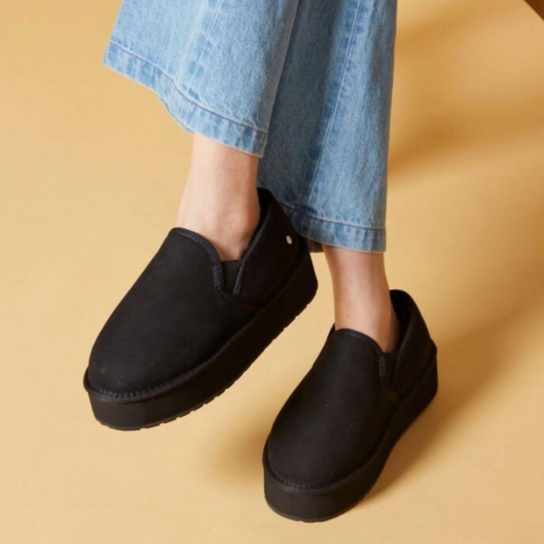 新品　EMU Australia Stinger Reef Flatform 黒